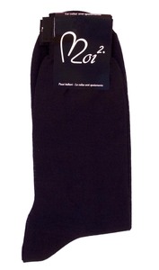 Calze-Noi2-antispaiamento-uomo-Torino-singola-corta-nera