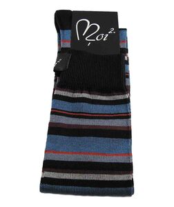 CalzeNoi2-Noi2socks-antispaiamento-Bologna-blu-arancio-singola