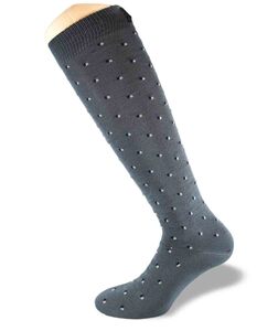 CalzeNoi2-Noi2socks-antispaiamento-Firenze-grigio-gamba-fianco-lunga