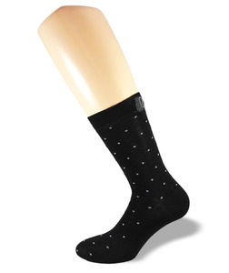 CalzeNoi2-Noi2socks-antispaiamento-Firenze-nero-gamba-fianco-corta