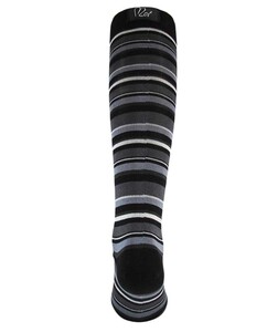 CalzeNoi2-Noi2socks-antispaiamento-Bologna-nero-gamba-dietro