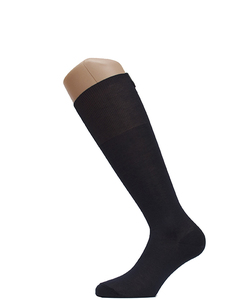 Calze-Noi2-antispaiamento-uomo-Filo-Scozia-lunga-blu