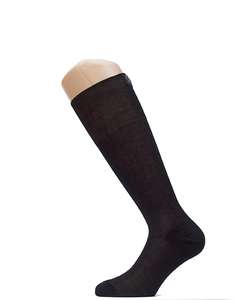 Calze-Noi2-antispaiamento-uomo-Filo-Scozia-lunga-nera