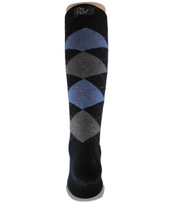 CalzeNoi2-antispaiamento-uomo-Venezia-gambe lunghe dietro-blu1