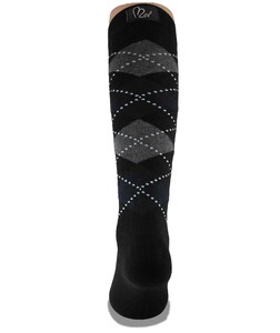 CalzeNoi2-antispaiamento-uomo-Venezia-gambe lunghe dietro-nero1