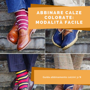 Abbinamento calze colorate